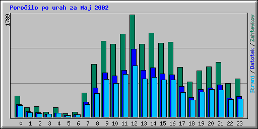 Poroilo po urah za Maj 2002