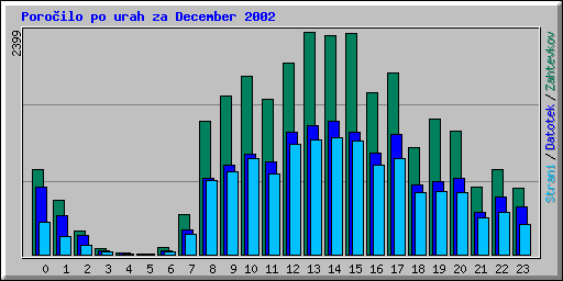 Poroilo po urah za December 2002