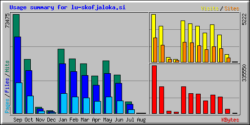 Usage summary for lu-skofjaloka.si